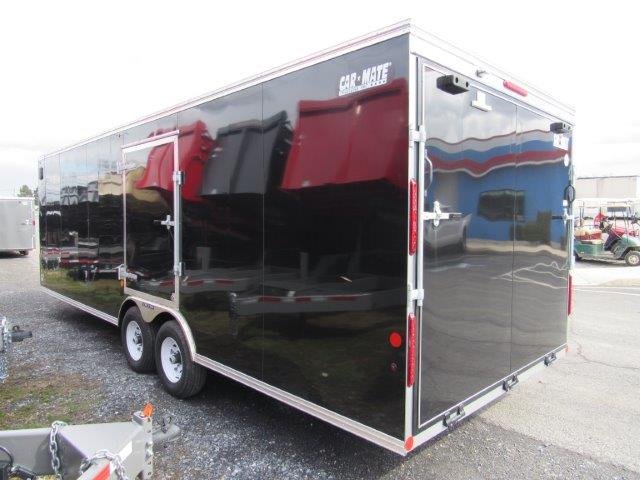 Car Mate 8.5 x 24 V-Nose Enclosed Car Trailer – Get Out Door - Image 7