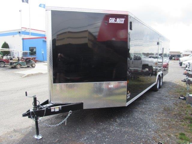 Car Mate 8.5 x 24 V-Nose Enclosed Car Trailer – Get Out Door - Image 4
