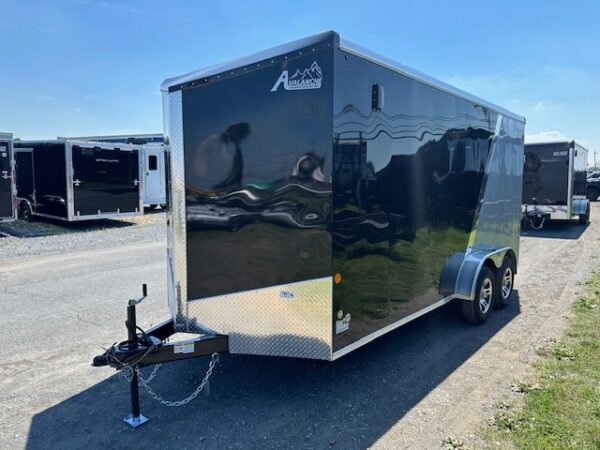 Car Mate Avalanche 7 x 16 V-Nose Enclosed Cargo Trailer - Image 4