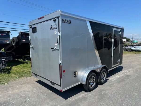 Car Mate Avalanche 7 x 16 V-Nose Enclosed Cargo Trailer - Image 7