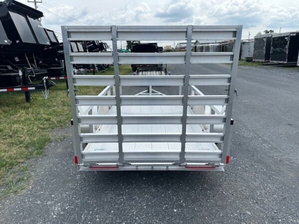 Cargo Pro 5 x 10 Aluminum Utility Trailer – Side Rail - Image 3