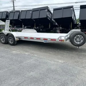 Cargo Pro 6.5 x 22 Aluminum Equipment Trailer – Ladder Ramps