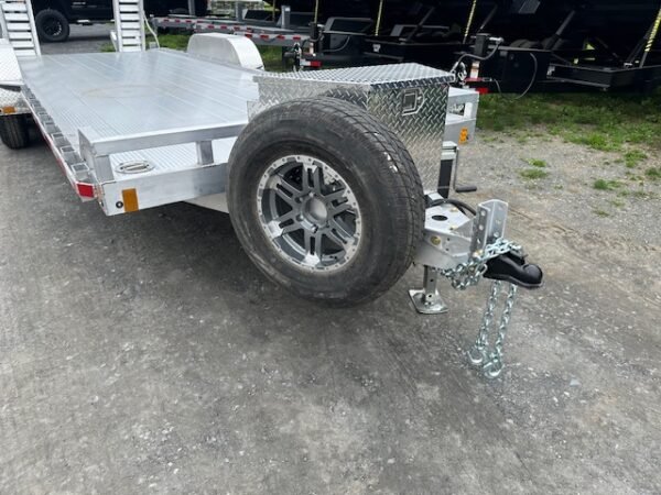 Cargo Pro 6.5 x 22 Aluminum Equipment Trailer – Ladder Ramps - Image 6