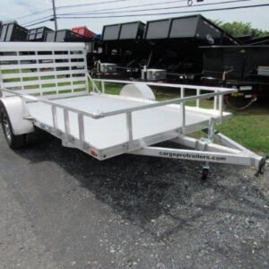Cargo Pro 6.5×12 Utility Trailer – Removable Rail Kit