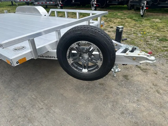 Cargo Pro 7 x 18 Aluminum Open Car Hauler – Slide Out Ramps - Image 8