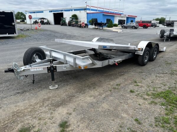 Cargo Pro 7 x 22 Open Aluminum Car Hauler – Gravity Tilt Trailer - Image 4