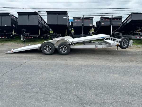 Cargo Pro 7 x 22 Open Aluminum Car Hauler – Gravity Tilt Trailer - Image 6