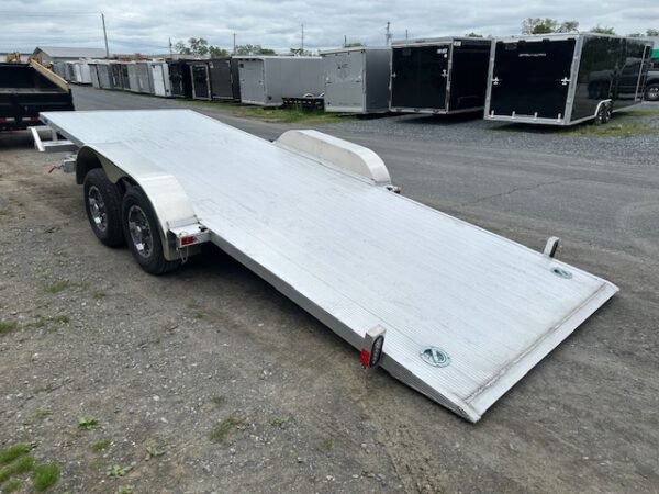 Cargo Pro 7 x 22 Open Aluminum Car Hauler – Gravity Tilt Trailer - Image 5