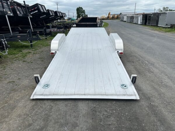 Cargo Pro 7 x 22 Open Aluminum Car Hauler – Gravity Tilt Trailer - Image 3