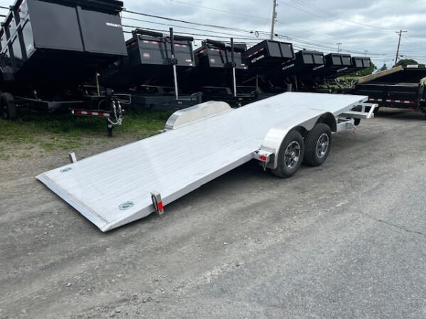 Cargo Pro 7 x 22 Open Aluminum Car Hauler – Gravity Tilt Trailer - Image 7
