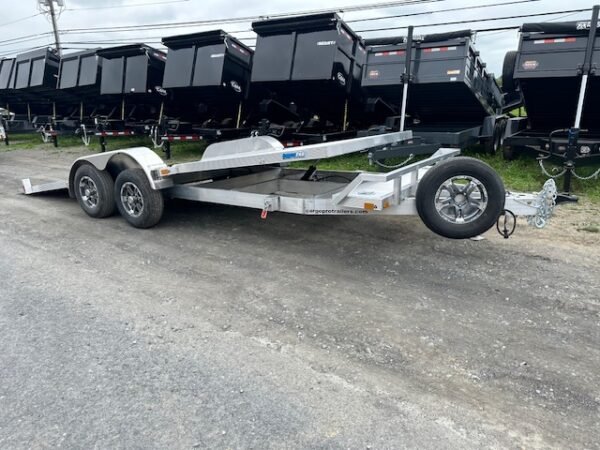 Cargo Pro 7 x 22 Open Aluminum Car Hauler – Gravity Tilt Trailer