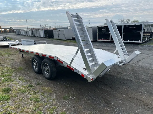 Cargo Pro 8.5 x 20 Aluminum Deckover Equipment Trailer - Image 7