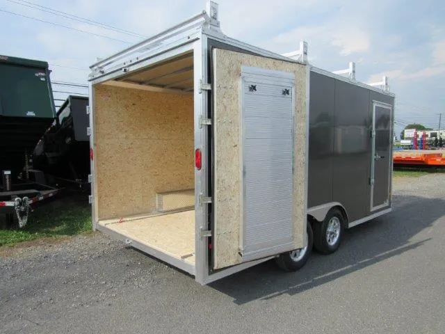 Cargo Pro 8.5×16 Aluminum Enclosed V-Nose Trailer - Image 5