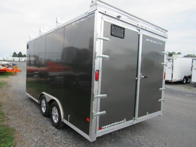 Cargo Pro 8.5×16 Aluminum Enclosed V-Nose Trailer - Image 7
