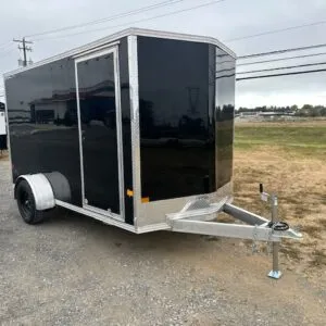 Cargo Pro Stealth 6 x 12 V-Nose Aluminum Enclosed Trailer