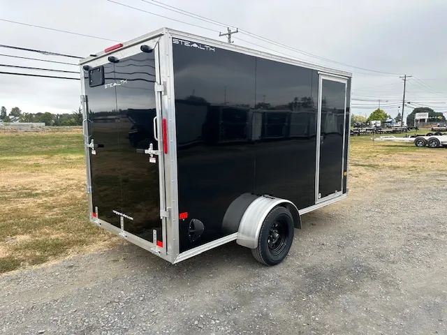 Cargo Pro Stealth 6 x 12 V-Nose Aluminum Enclosed Trailer - Image 7