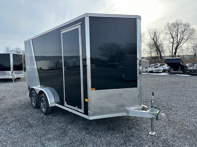 Cargo Pro 7 x 14 Aluminum Enclosed Trailer – Rubber Coin Floor