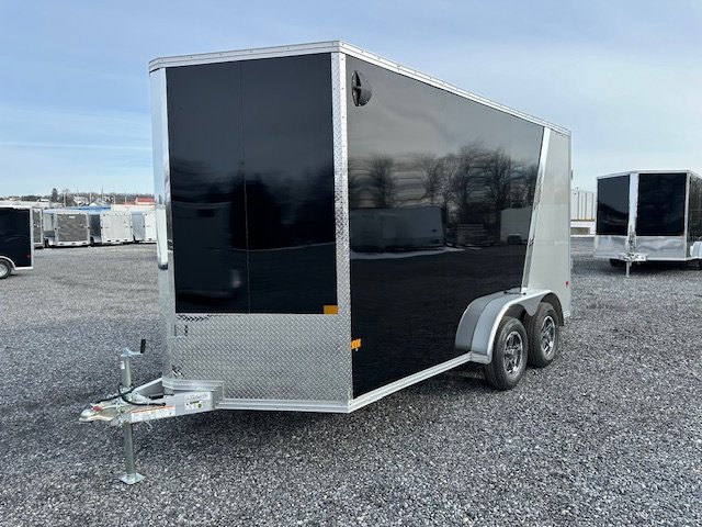 Cargo Pro 7 x 14 Aluminum Enclosed Trailer – Rubber Coin Floor - Image 4