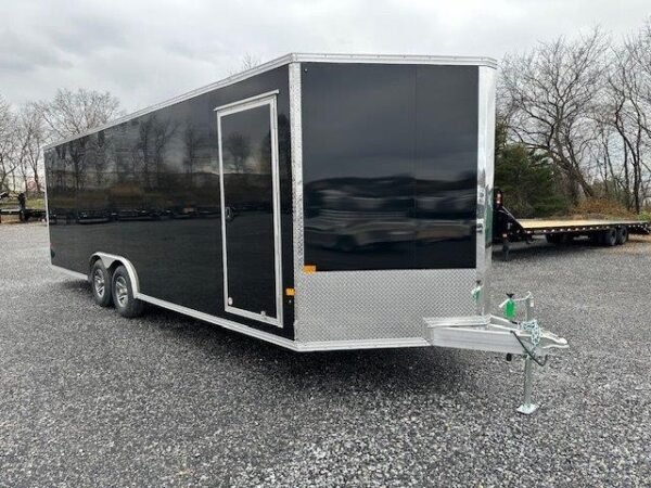 Cargo Pro Stealth 8.5 x 24 Aluminum Enclosed Car Trailer – V-Nose - Image 4