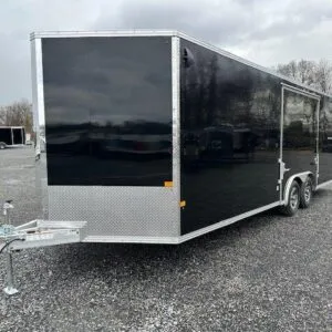 Cargo Pro Stealth 8.5 x 24 Aluminum Enclosed Car Trailer – V-Nose