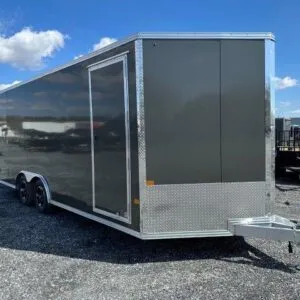 Cargo Pro 8.5 x 20 Aluminum V-Nose Enclosed Car Trailer