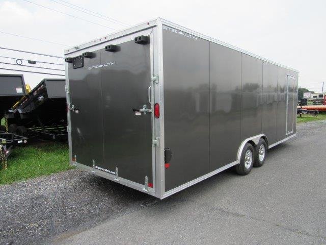 Cargo Pro Stealth 8.5 x 24 V-Nose Enclosed Car Trailer – Elite Escape Door - Image 8