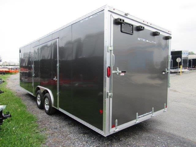 Cargo Pro Stealth 8.5 x 24 V-Nose Enclosed Car Trailer – Elite Escape Door - Image 10
