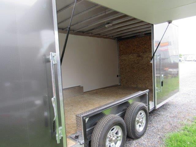 Cargo Pro Stealth 8.5 x 24 V-Nose Enclosed Car Trailer – Elite Escape Door - Image 5