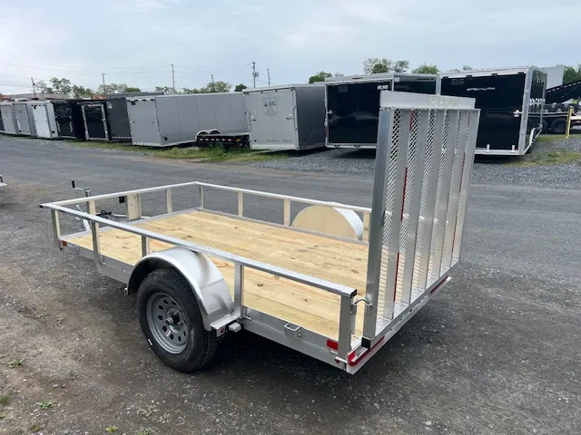 Carry-On 5.5 x 10 Aluminum Landscape Utility Trailer - Image 5