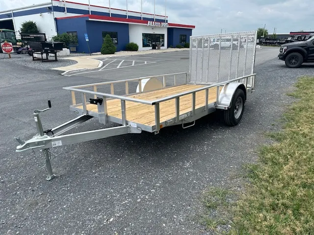 Carry-On 6 x 12 Aluminum Landscape Utility Trailer – Rear Mesh Gate