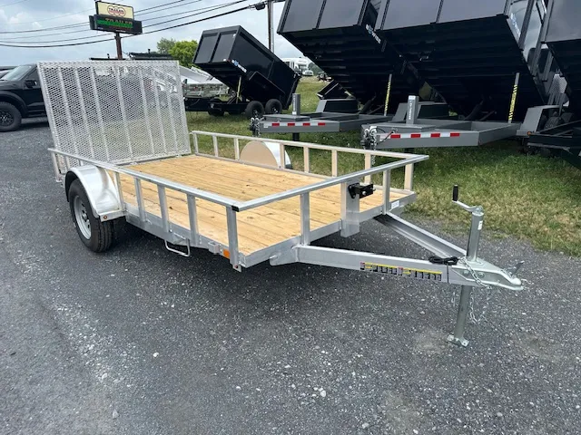 Carry-On 6 x 12 Aluminum Landscape Utility Trailer – Rear Mesh Gate - Image 4
