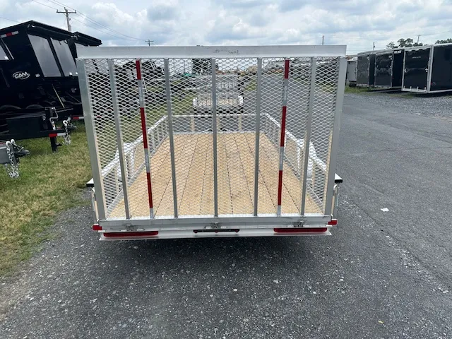 Carry-On 6 x 12 Aluminum Landscape Utility Trailer – Rear Mesh Gate - Image 3