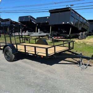 Carry-On 6.4 x 12 Landscape Utility Trailer – Powder Coated