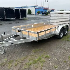 Carry-On 6 x 14 Aluminum Landscape Utility Trailer – Rear Gate