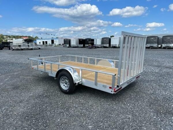 Carry-On 7 x 12 Aluminum Landscape Utility Trailer – Rear Gate - Image 5