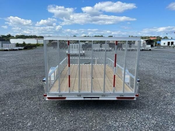 Carry-On 7 x 12 Aluminum Landscape Utility Trailer – Rear Gate - Image 3
