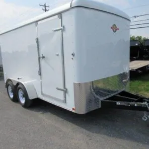 Carry-On 7 x 14 Enclosed Cargo Trailer – Barn Doors & 10K GVW