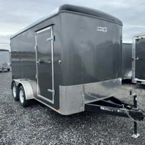 Carry-On 7 x 14 Enclosed Cargo Trailer – Barn Doors