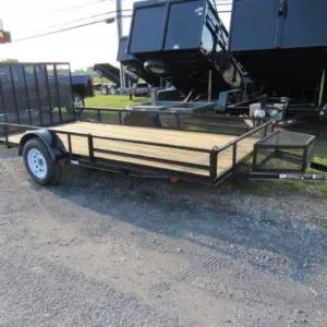 Carry-On 7 x 14 ATV Utility Trailer – Removable Ramps & Toolbox