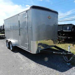 Carry-On 7 x 16 Enclosed Cargo Trailer – 6″ Extended Height