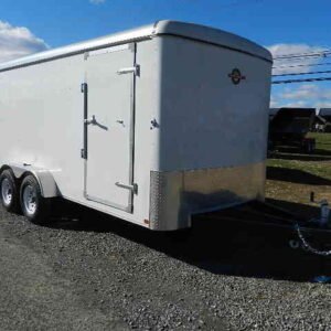 Carry-On 7 x 16 Enclosed Cargo Trailer – 10K GVW Upgrade