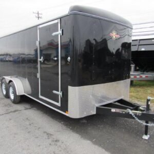 Carry-On 7 x 18 Enclosed Cargo Trailer – Barn Doors & 10K GVW