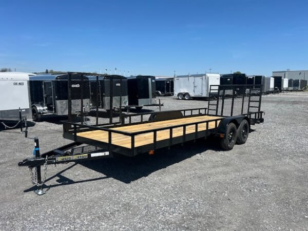 Carry-On 7 x 20 Landscape Utility Trailer – Side Ramp Gate - Image 4
