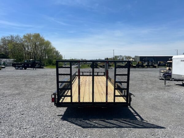 Carry-On 7 x 20 Landscape Utility Trailer – Side Ramp Gate - Image 6