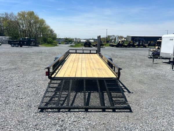 Carry-On 7 x 20 Landscape Utility Trailer – Side Ramp Gate - Image 3