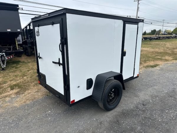 Covered Wagon 5 x 8 Enclosed Cargo Trailer - Image 5