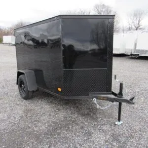Covered Wagon 5 x 8 Enclosed Cargo Trailer – Single Rear Door