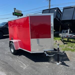 Covered Wagon 5 x 8 Enclosed Cargo Trailer
