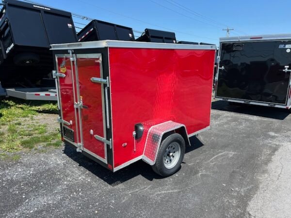 Covered Wagon 5 x 8 Enclosed Cargo Trailer - Image 7