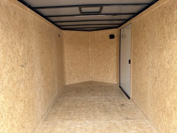 Covered Wagon 7 x 14 V-Nose Enclosed Cargo Trailer – Blackout - Image 6